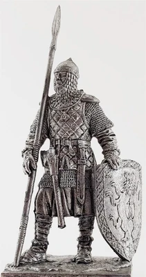 198 M  миниатюра  Русский пеший воин, 14-15 вв 2000000093765