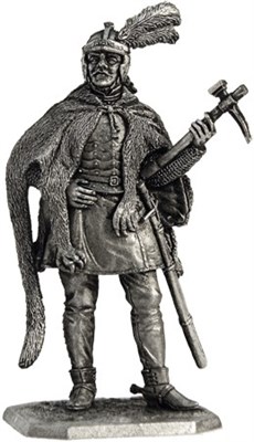 260 M  миниатюра  Польский гусарский товарищь, 1600-20 гг. 2000000094182