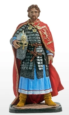 278 M color  миниатюра  Русский князь Александр Ярославович Невский (1220-1263) 2000002195818