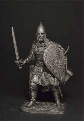 291 M  миниатюра  Русский княжеский дружинник, 11-13 вв. 2000000183183
