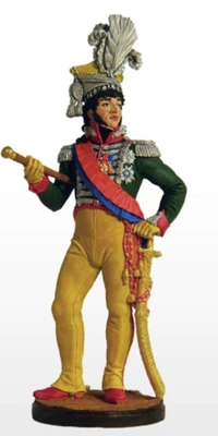 NAP-050color  миниатюра  Король Неаполитанский, марш Франции Иоахим Мюрат. 1810-12 гг 2000002195917