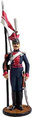 NAP-099color  миниатюра  Рядовой армейского уланского полка. Россия, 1810-14 гг. (окрашен) 2000002210108