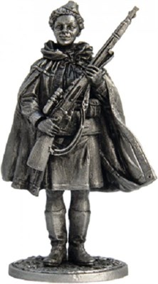 WW2-06  миниатюра  Снайпер 528-го стрелкового полка Наталья Ковшова, 1942 год. СССР 2000000091624
