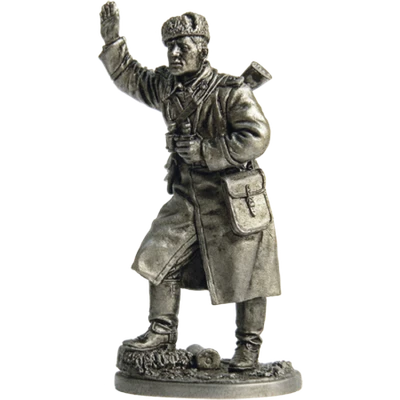 WW2-12  миниатюра  Старший сержант - артиллерист, командир орудия, 1943-45 гг. СССР 2000000091426