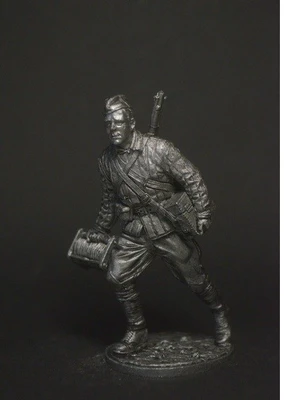 WW2-65  миниатюра  Красноармеец-связист, РККА, 41-43 гг. СССР 2000000217635