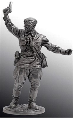 WW2-71  миниатюра  Комбат, капитан пехоты Красной Армии. 1941-43гг. СССР 2000000227375