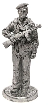 WW2-85  миниатюра  Краснофлотец парашютист-десантник, 1941г. СССР 2000002209911