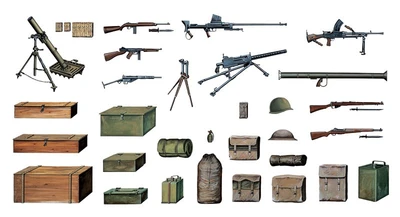 0407  наборы для диорам  ACCESSORIES (1:35) 8001283804073