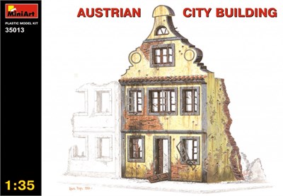 35013  наборы для диорам  AUSTRIAN CITY BUILDING  (1:35) 4820041100226