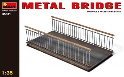 35531  наборы для диорам  METAL BRIDGE  (1:35) 4820041101728