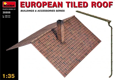 35555  наборы для диорам  EUROPEAN TILED ROOF  (1:35) 2000002062936
