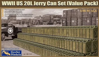 35GM0036  наборы для диорам  WWII US 20L Jerry Can Set  (1:35) 4892667350361