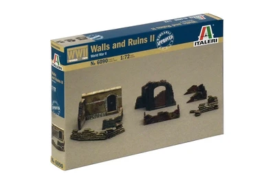 6090  наборы для диорам  Walls and Ruins II. World War II  (1:72) 8001283060905