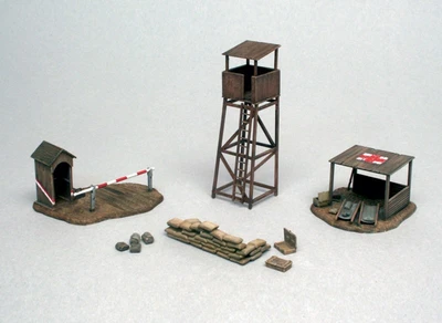 6130  наборы для диорам  BATTLEFIELD BUILDINGS (1:72) 8001283061308