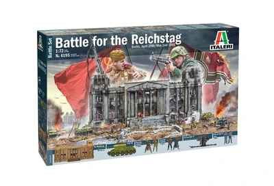 6195  наборы для диорам  Битва за Рейхстаг 1945 год - BATTLE SET  (1:72) 8001283061957