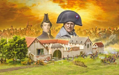 6197  наборы для диорам  La Haye Sainte Waterloo 1815 - BATTLESET  (1:72) 8001283061971