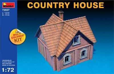 72027  наборы для диорам  COUNTRY HOUSE  (1:72) 2000002062547