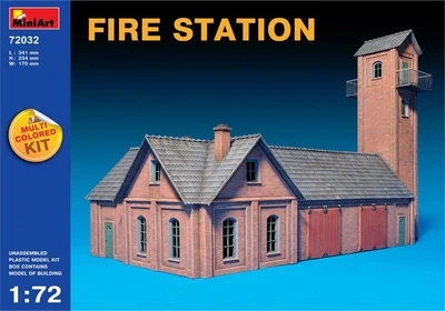 72032  наборы для диорам  FIRE STATION  (1:72) 2000002062554