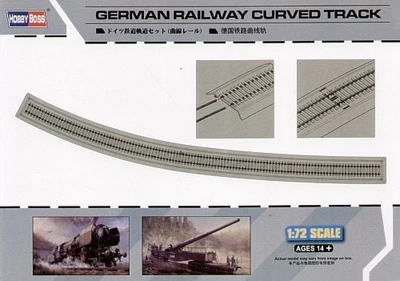 82910  наборы для диорам  German Railway Curved Track  (1:72) 6939319229106