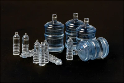 SPS-010  дополнения из пластика   Water Bottles for Vehicle/Diorama  (1:35) 4897038550326