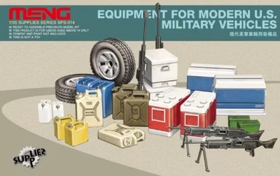SPS-014  наборы для диорам  Equipment for Modern U.S. Military Vehicles  (1:35) 4897038550449