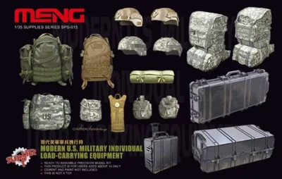 SPS-015  наборы для диорам  Modern U.S. Military Individual Load-Carrying Equipment  (1:35) 4897038550517
