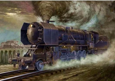 00210  техника и вооружение  Kriegslokomotive BR52  (1:35) 6922803602103