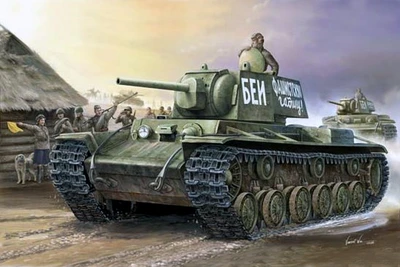 00356  техника и вооружение  КВ-1 модель 1941 г. (1:35) 9580208003566