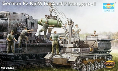 00363  техника и вооружение  САУ  German Pz.Kpfw. IV Ausf. F Fahrgestell (1:35) 9580208003634
