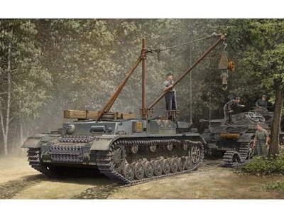 00389  техника и вооружение  German Bergepanzer IV Recovery Vehicle  (1:35) 9580208003894