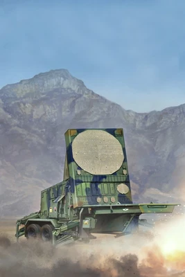 01023  техника и вооружение  Радар  MPQ-53 C-Band Tracking Radar  (1:35) 2000002098522
