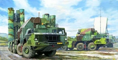01038  техника и вооружение  Ракетная установка  48N6E of 5P85S TEL S-300PMU SA-10 Grumble   (1:35) 9580208010380