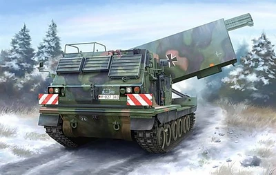 01046  техника и вооружение  РСЗО  Mittleres Artillerie Raketen System (MARS)  (1:35) 2000002098553