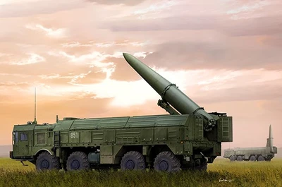 01051  техника и вооружение  9K720 "ISKANDER-M" complex (SS-26 "Stone")  (1:35) 9580208010519
