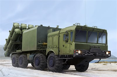 01052  техника и вооружение  Russian 3S60 launcher of 3K60 BAL/BAL-Elex Coastal  (1:35) 9580208010526