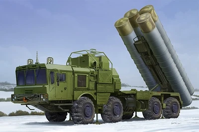 01057  техника и вооружение  ЗРК  40N6 of 51P6A TEL S-400  (1:35) 9580208010571