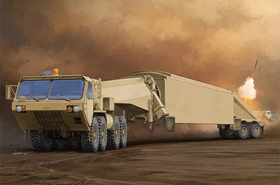 01059  техника и вооружение  M983 Tractor with AN/TPY-2 X Band Radar  (1:35) 9580208010595
