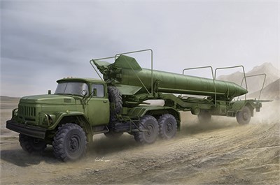 01081  техника и вооружение  З&Л-131V tow 2T3M1 Trailer with 8K14  (1:35) 9580208010816