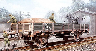 01518  техника и вооружение  Вагон  German Railway Gondola (lower sides)  (1:35) 9580208015187