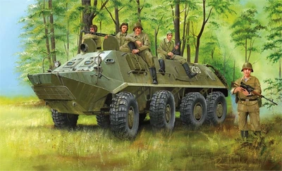 01543  техника и вооружение  Russian BTR-60PA  (1:35) 9580208015439