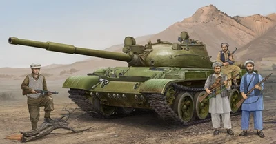 01551  техника и вооружение  Танк 62 mod 1975 (mod. 1962+KTD2)  (1:35) 9580208015514