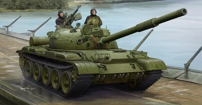 01552  техника и вооружение  Russian Танк 62 (Mod.1972+KTD-2)  (1:35) 9580208015521