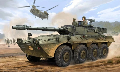 01562  техника и вооружение  САУ  B1 Centauro AFV Early Version (1st Series)  (1:35) 9580208015620
