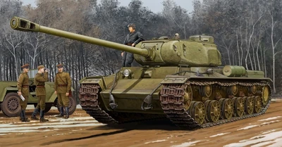 01570  техника и вооружение  Soviet KV-122 Heavy Tank  (1:35) 9580208015705