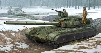 01581  техника и вооружение  Soviet Танк 64B MOD 1975  (1:35) 9580208015811