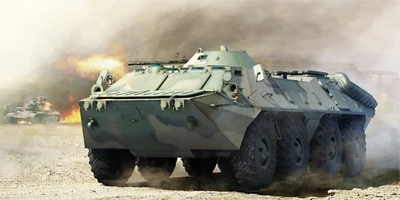 01591  техника и вооружение  БТР  Russian BTR-70 APC Late version  (1:35) 9580208015910