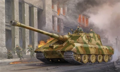 01596  техника и вооружение  САУ  German Jagdpanzer E-100  (1:35) 9580208015965