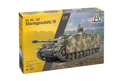 0223  техника и вооружение  Sd. Kfz. 167 SturmGeschutz IV  (1:35) 8001283802239