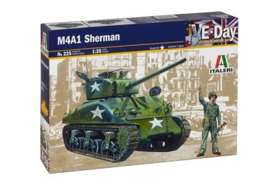 0225  техника и вооружение  M4 A1 SHERMAN (1:35) 8001283802253