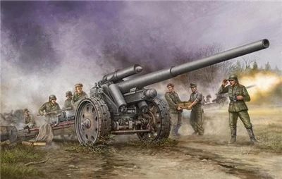 02305  техника и вооружение  German s.K 18 10.5 cm Kanone  (1:35) 9580208023052